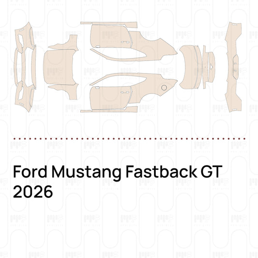 Pre-Cut PPF Ford Mustang Fastback GT 2026
