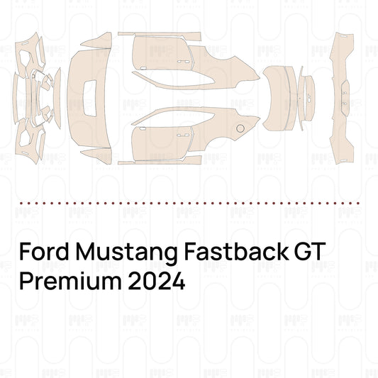 Pre-Cut PPF Ford Mustang Fastback GT Premium 2024