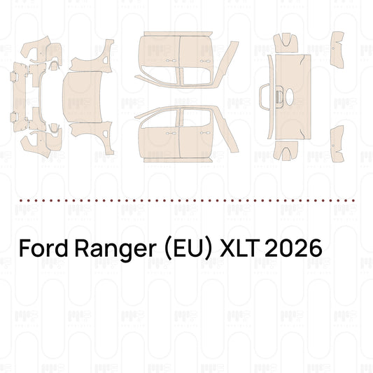 Pre-Cut PPF Ford Ranger (EU) XLT 2026