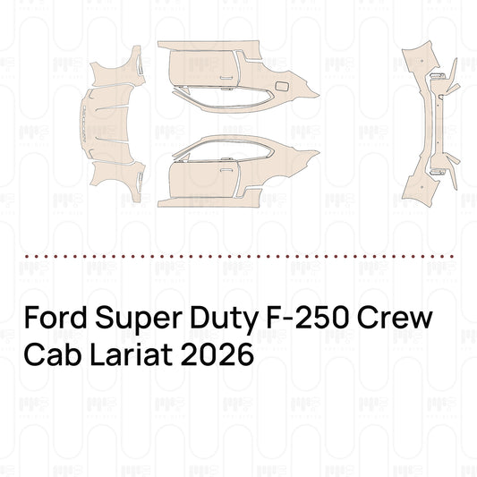 Pre-Cut PPF Ford Super Duty F-250 Crew Cab Lariat 2026