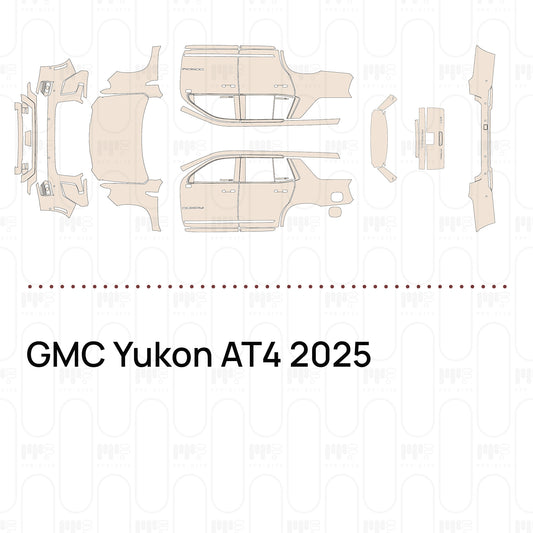 Pre-Cut PPF GMC Yukon AT4 2025