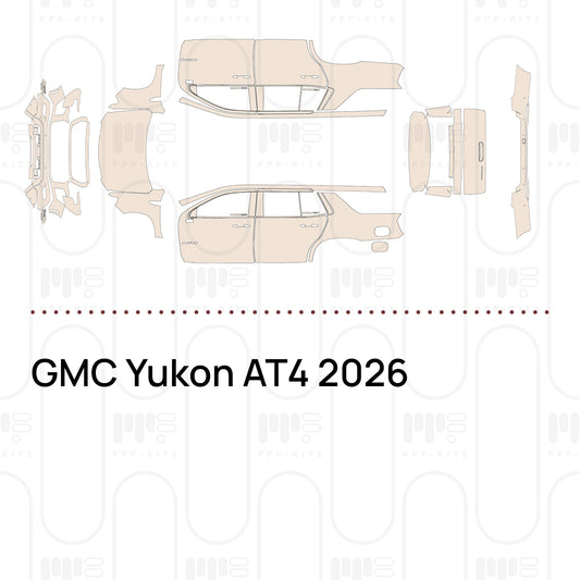 GMC Yukon AT4 2026 – Pre-Cut PPF