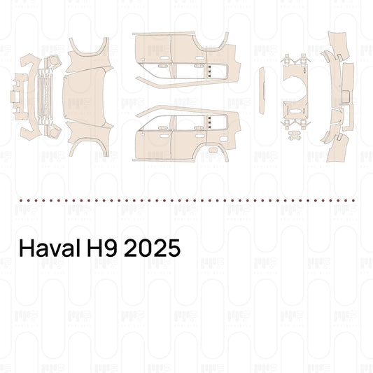 Haval H9 2025 – Pre-Cut PPF