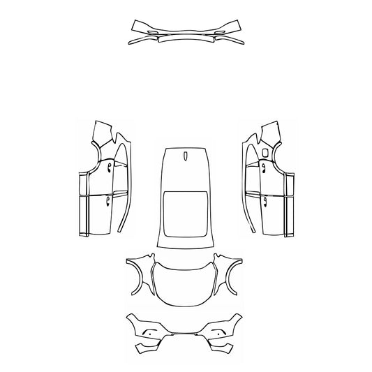 Pre-Cut PPF Honda Breeze 2019 - PPF-Kits