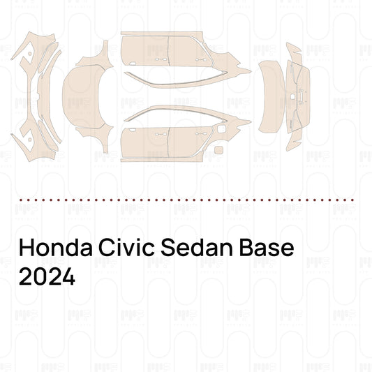 Pre-Cut PPF Honda Civic Sedan Base 2024