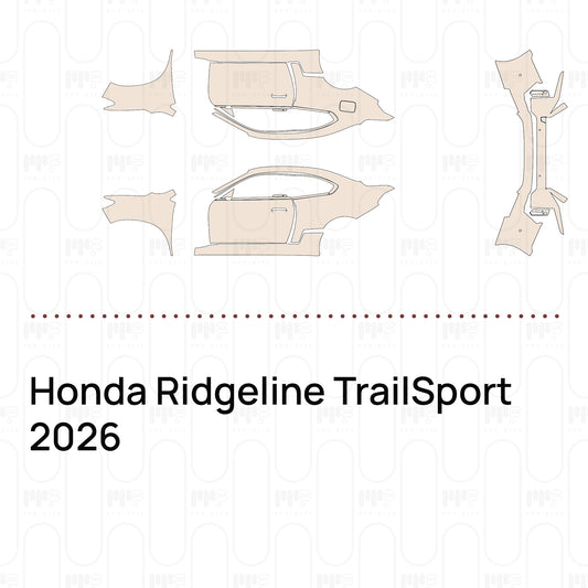 Pre-Cut PPF Honda Ridgeline TrailSport 2026