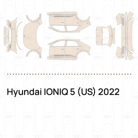 Pre-Cut PPF Hyundai IONIQ 5 (US) 2022