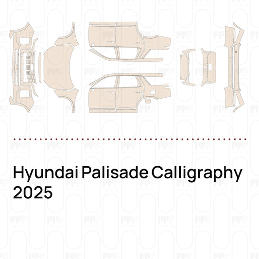 Pre-Cut PPF Hyundai Palisade Calligraphy 2025