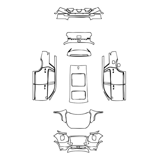 Pre-Cut PPF Hyundai Palisade SEL 2022 - PPF-Kits