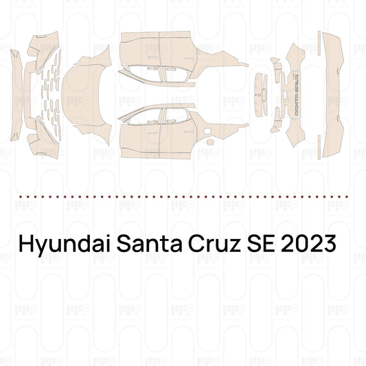 Pre-Cut PPF Hyundai Santa Cruz SE 2023