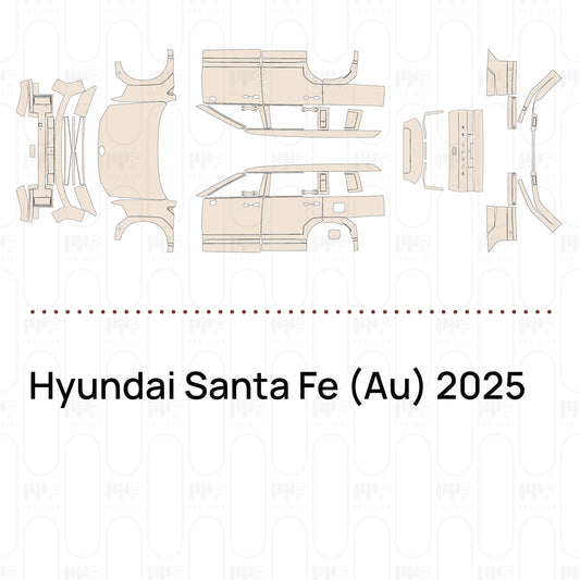 Pre-Cut PPF Hyundai Santa Fe (Au) 2025