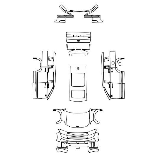 Pre-Cut PPF Hyundai Santa Fe (CN) 2025 - PPF-Kits