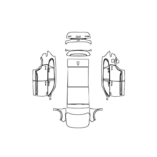 Pre-Cut PPF Hyundai Santa Fe (US) 2021 - PPF-Kits