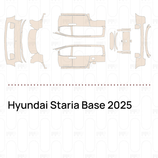 Pre-Cut PPF Hyundai Staria Base 2025