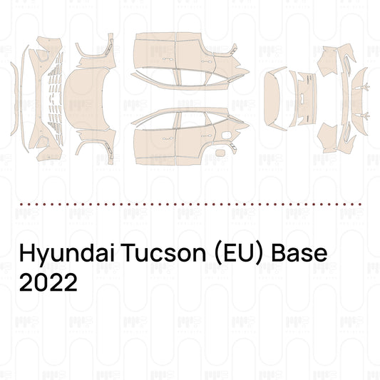Pre-Cut PPF Hyundai Tucson (EU) Base 2022