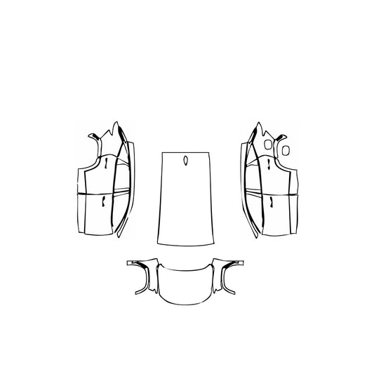 Pre-Cut PPF Hyundai Tucson (EU) N-Line 2023 - PPF-Kits