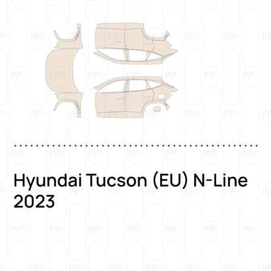 Pre-Cut PPF Hyundai Tucson (EU) N-Line 2023