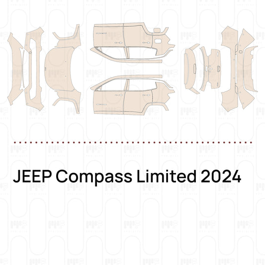 Pre-Cut PPF JEEP Compass Limited 2024