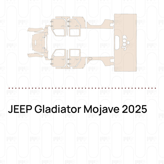 Pre-Cut PPF JEEP Gladiator Mojave 2025