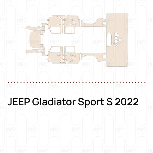 Pre-Cut PPF JEEP Gladiator Sport S 2022