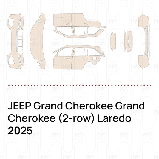 Pre-Cut PPF JEEP Grand Cherokee Grand Cherokee (2-row) Laredo 2025