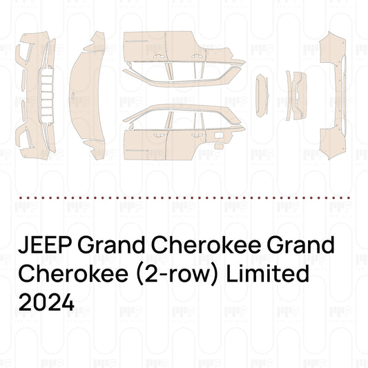 Pre-Cut PPF JEEP Grand Cherokee Grand Cherokee (2-row) Limited 2024