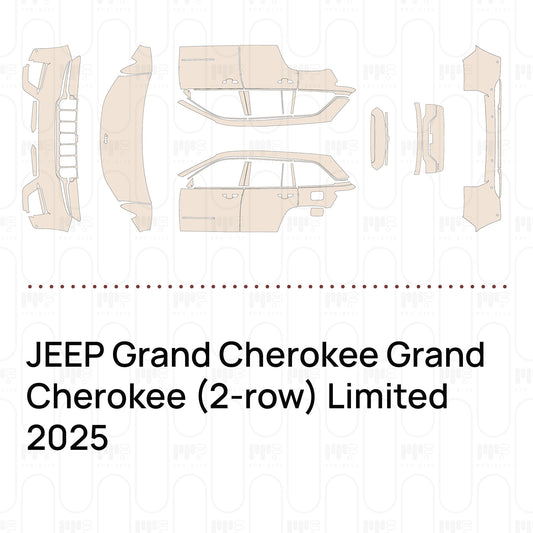 Pre-Cut PPF JEEP Grand Cherokee Grand Cherokee (2-row) Limited 2025