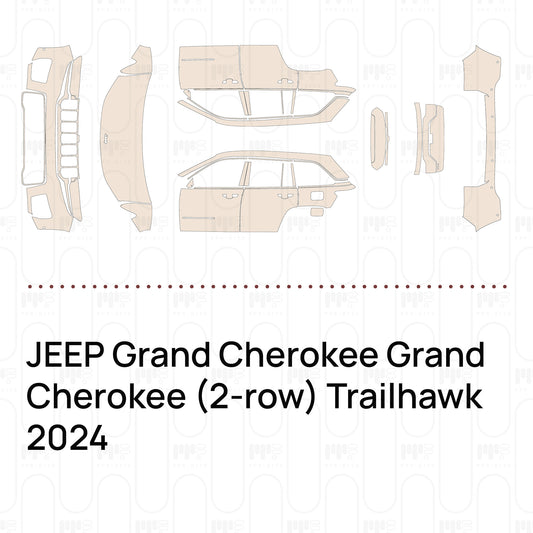 Pre-Cut PPF JEEP Grand Cherokee Grand Cherokee (2-row) Trailhawk 2024