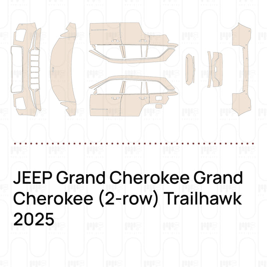 Pre-Cut PPF JEEP Grand Cherokee Grand Cherokee (2-row) Trailhawk 2025
