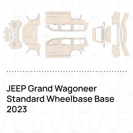 Pre-Cut PPF JEEP Grand Wagoneer Standard Wheelbase Base 2023