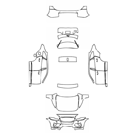 Pre-Cut PPF Jaguar F-Pace R-Sport 2019 - PPF-Kits