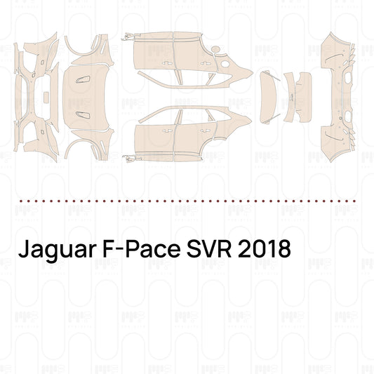 Pre-Cut PPF Jaguar F-Pace SVR 2018