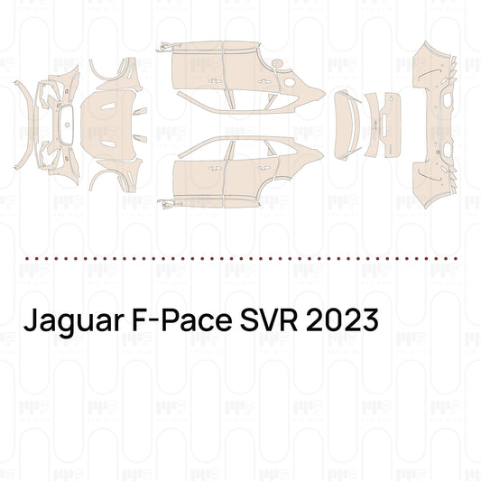 Pre-Cut PPF Jaguar F-Pace SVR 2023