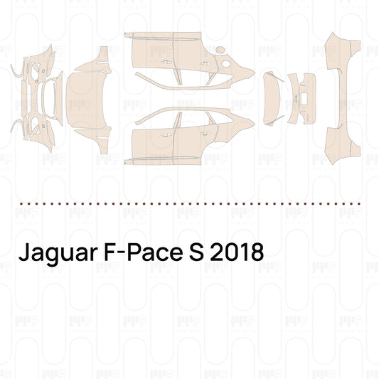 Pre-Cut PPF Jaguar F-Pace S 2018