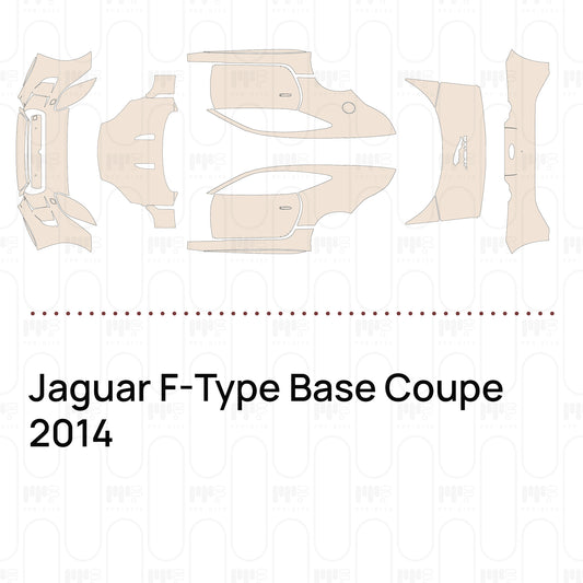 Pre-Cut PPF Jaguar F-Type Base Coupe 2014