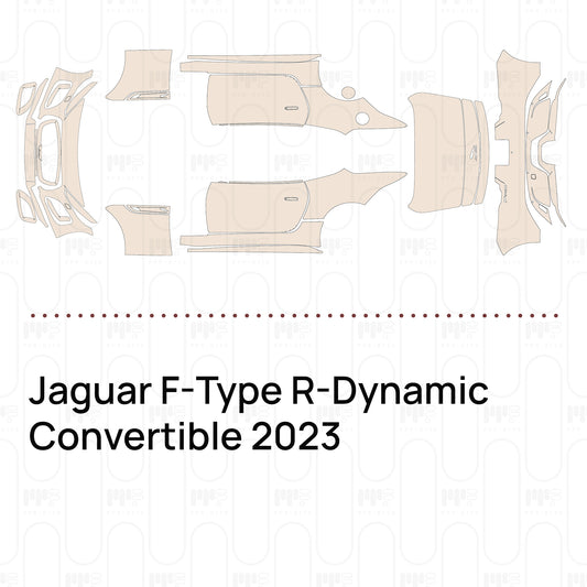 Pre-Cut PPF Jaguar F-Type R-Dynamic Convertible 2023