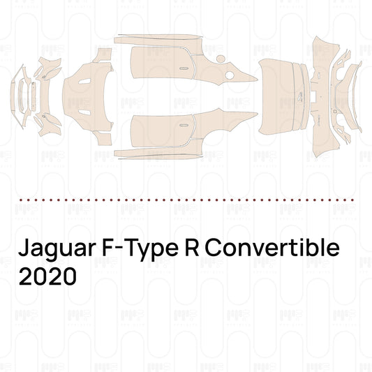 Pre-Cut PPF Jaguar F-Type R Convertible 2020