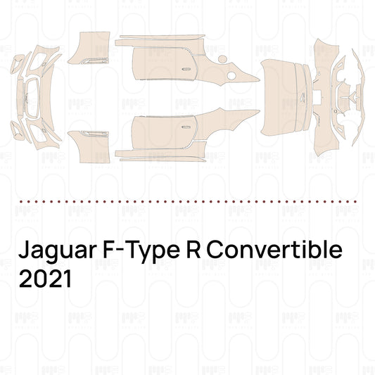 Pre-Cut PPF Jaguar F-Type R Convertible 2021