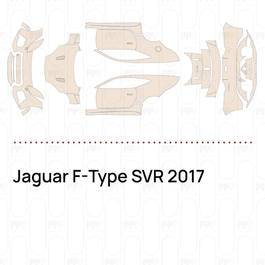 Pre-Cut PPF Jaguar F-Type SVR 2017