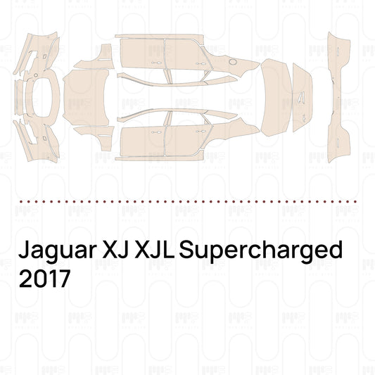 Pre-Cut PPF Jaguar XJ XJL Supercharged 2017