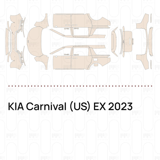 Pre-Cut PPF KIA Carnival (US) EX 2023