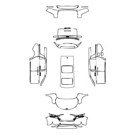 Pre-Cut PPF KIA Carnival (US) EX 2024 - PPF-Kits