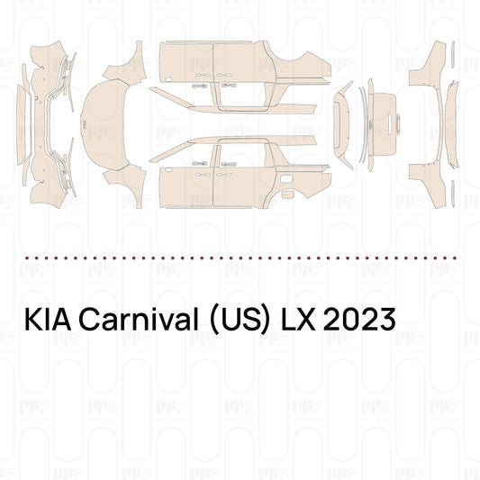 Pre-Cut PPF KIA Carnival (US) LX 2023