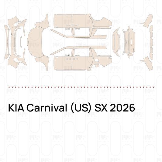 Pre-Cut PPF KIA Carnival (US) SX 2026