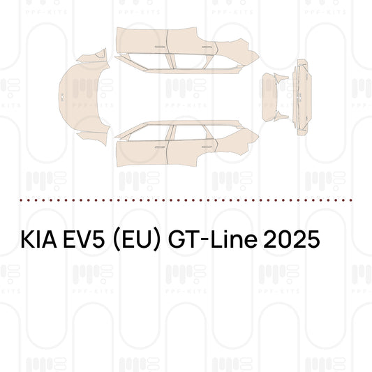 KIA EV5 (EU) GT-Line 2025 – Pre-Cut PPF