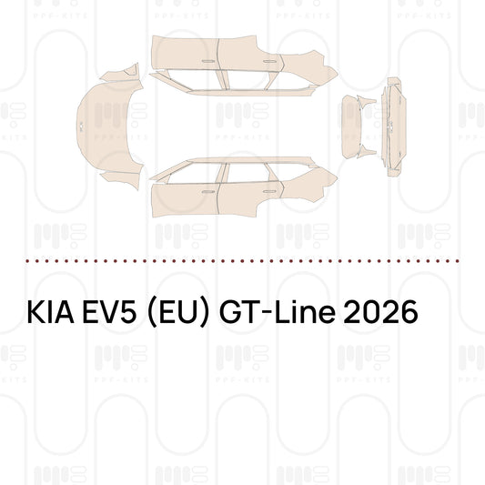KIA EV5 (EU) GT-Line 2026 – Pre-Cut PPF