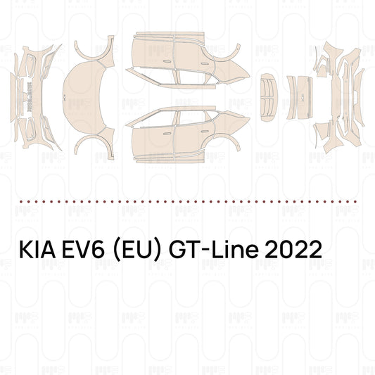 Pre-Cut PPF KIA EV6 (EU) GT-Line 2022