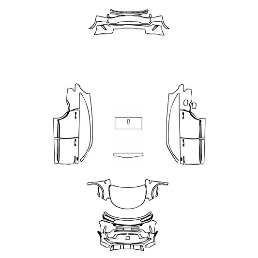 Pre-Cut PPF KIA Sorento SX Prestige AWD 2023 - PPF-Kits