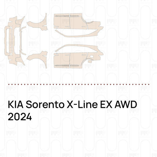 Pre-Cut PPF KIA Sorento X-Line EX AWD 2024