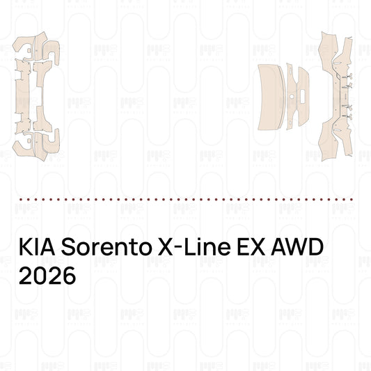 Pre-Cut PPF KIA Sorento X-Line EX AWD 2026